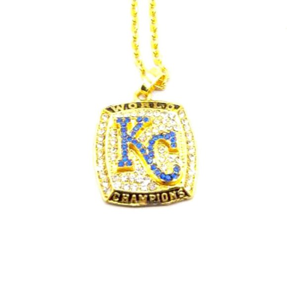 KC Royals Other - USA KC Royals 2015 World Series Pendant Necklace